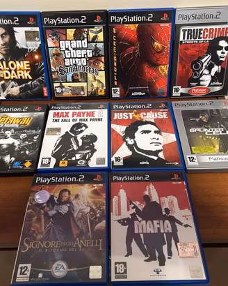 Giochi Playstation 2 - LOTTO NON DIVISIBILE