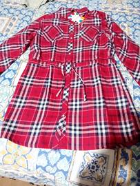 camicia flanella nuova 