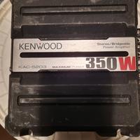 subwoofer jbl + amplificatore kenwood 