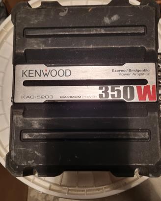 subwoofer jbl + amplificatore kenwood 