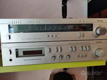 Aplficatore Rotel RA-560 + radio rotel RT-550