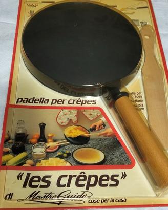 Padella vintage "les crêpes" di Mastro Guido.