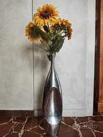 VASO CON FIORE DI GIRASOLE