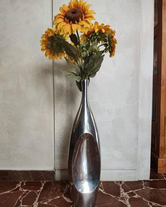 VASO CON FIORE DI GIRASOLE