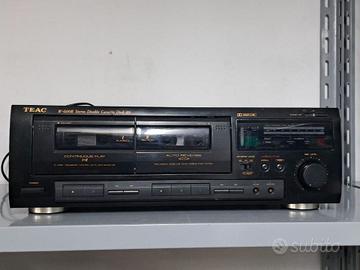 Piastra HI-FI Teac W600R - Double deck