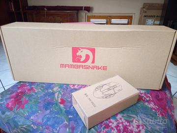 MOUSE E TASTIERA GAMING WIRELESS MAMBASNAKE