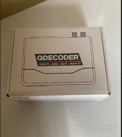 DECODER DVBT/2 QBELL NUOVO LEGGERE DESCRIZIONE