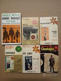 Libri di storia- Auschwitz/ hitler/ gestapo