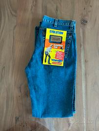Jeans Wrangler Evolution W32 L34 blu - NUOVO