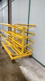 Carello in metallo porta oggetti 190x 110x 158