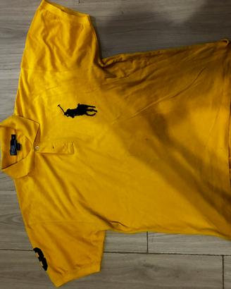 polo ralph Lauren big pony gialla