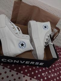 Converse bianche n 38.5 N U O V E 