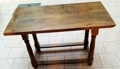 tavolino antico 1800, in noce