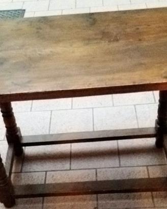 tavolino antico 1800, in noce