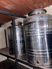 Cisterne in acciaio inox Maffei da 50 litri