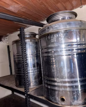 Cisterne in acciaio inox Maffei da 50 litri