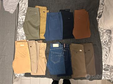 Lotto Pantaloni e Jeans Taglia M -Box per Resell