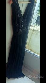 abito EMO  lungo nero 