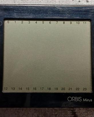 CRONOTERMOSTATO DIGITALE ORBIS  MIRUS LUX NERO