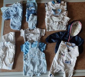 Lotto vestiti neonato 0-3 mesi