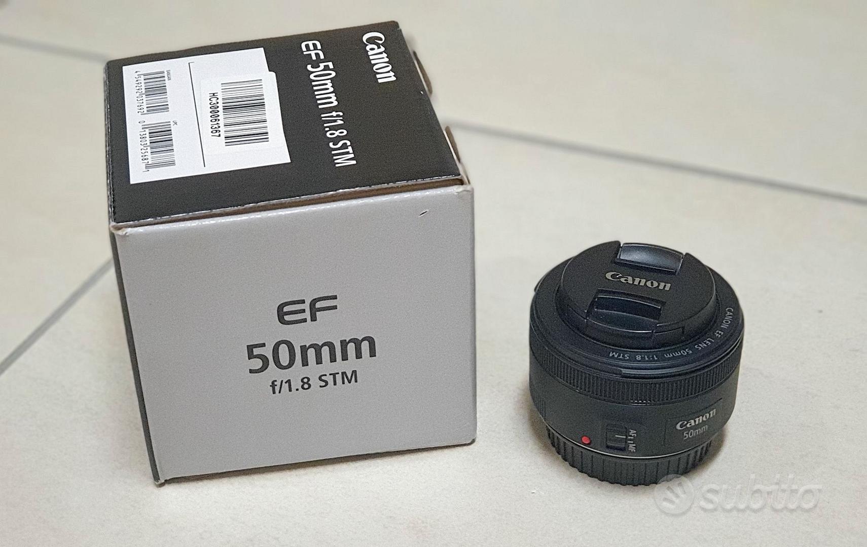 Lente Canon EF 50mm F/1.8 STM (037692) - Mi Foto Pro