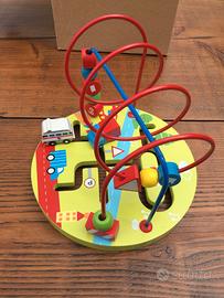 Gioco in legno - Labirinto rotonda stradale – 1+