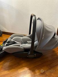 Seggiolino auto 0+/1 3 kg, isofix, adatt. passegg.