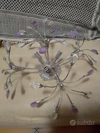 piccolo lampadario con 3 luci