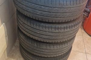 Cerchi + Gomme 185 65 15 Pegeout 