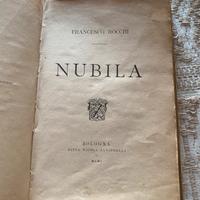 Libro antico “Nubila “ di Francesco Rocchi