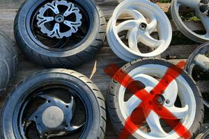 Cerchi vari, piaggio, fifty