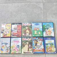 10 DVD cartoni animati