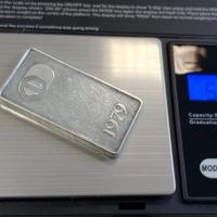 lingotto argento 999 - 50 grammi