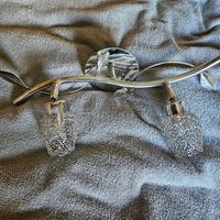 lampadario a parete ...con relative luci a LED 