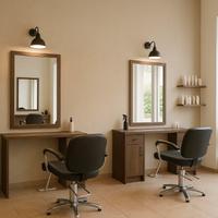 Salone parrucchieri avviato con personale