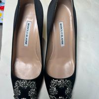 Scarpe décolleté Manolo Blahnik nere