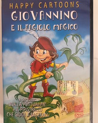 3 Dvd bambini “Giovannino e il fagiolo magico” + 2