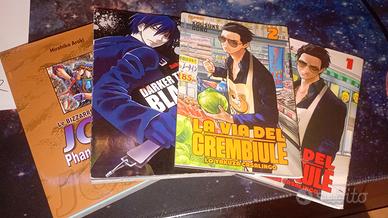 Lotto manga La via del grembiule 1-2 + Darker than