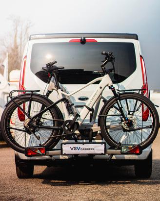 PORTABICI VSV E2 XL DA GANCIO TRAINO PER BICI ED E