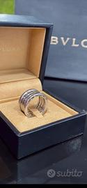 BVLGARI B.zero1 anello quattro fasce oro bianco