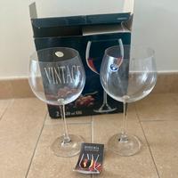 Set di n.2 calici Bohemia Crystal Maxi