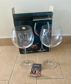 Set di n.2 calici Bohemia Crystal Maxi