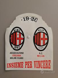 Disco orario Associazi. italiana clubs A.c. Milan