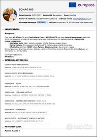 SUSHI MAN e CUOCO / AIUTO CUOCO