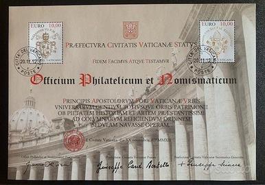 Certificato Filatelico Pontificio