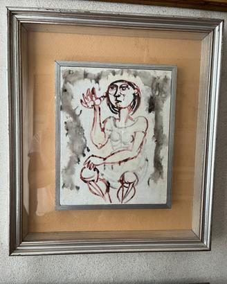 Quadro di Giuseppe Migneco - 22x28 cm