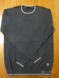 Maglia Jeckerson cotone blu bambino anni 10/12