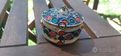bracciale scatola berbera antica kabyle vintage