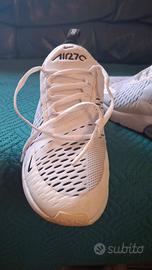 scarpa Nike 270 bianca 