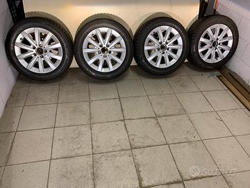 GOMME INVERNALI BRIDGESTONE + CERCHI MERCEDES